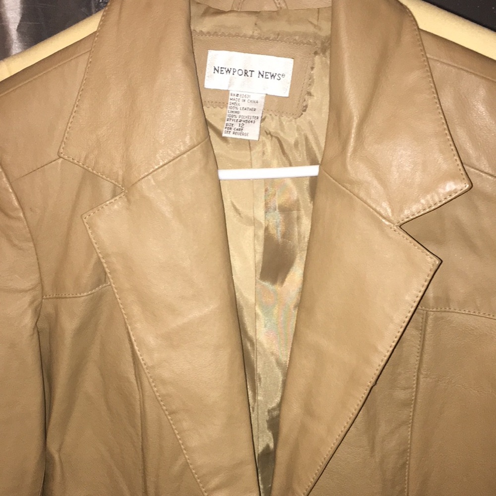 100% leather jacket